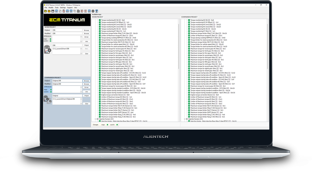 149757ECM9  - ECM Titanium - Full version (dongle inc)